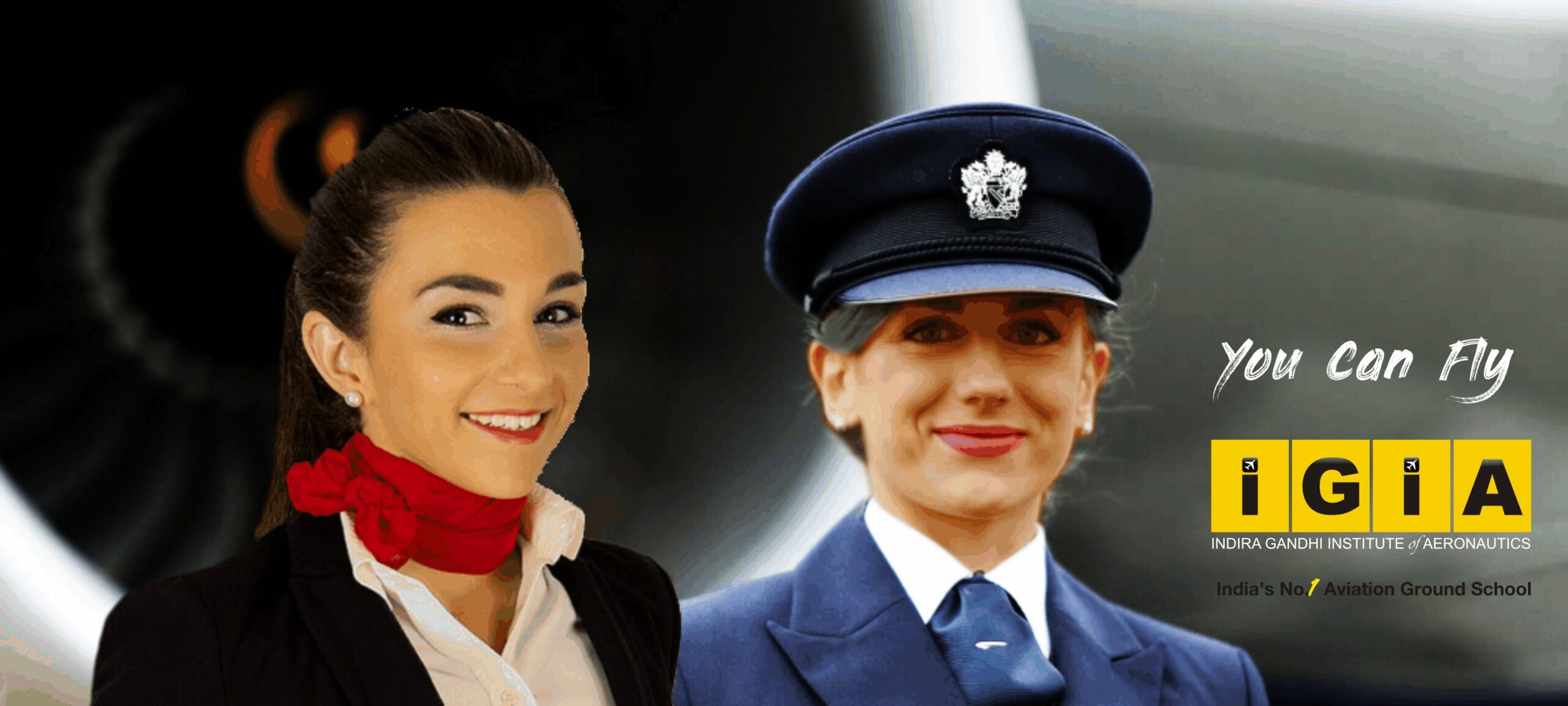 Pilot and Air Hostess Training